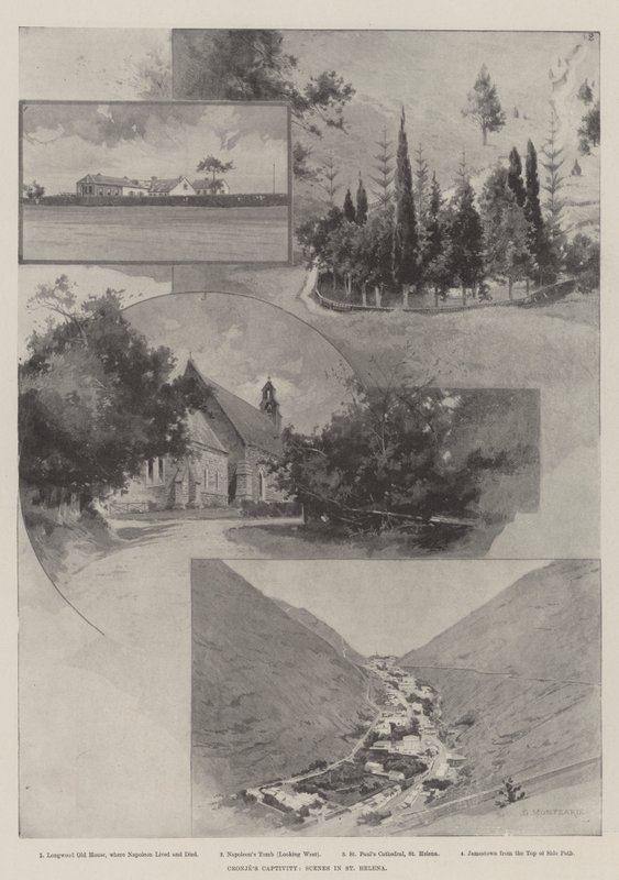 La prigionia di Cronje, scene a Sant