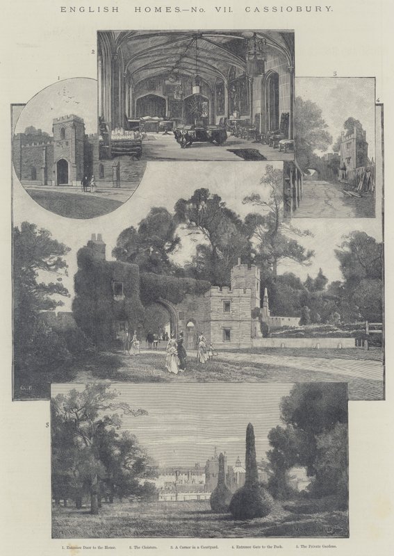 Case inglesi, Cassiobury da Charles Auguste Loye