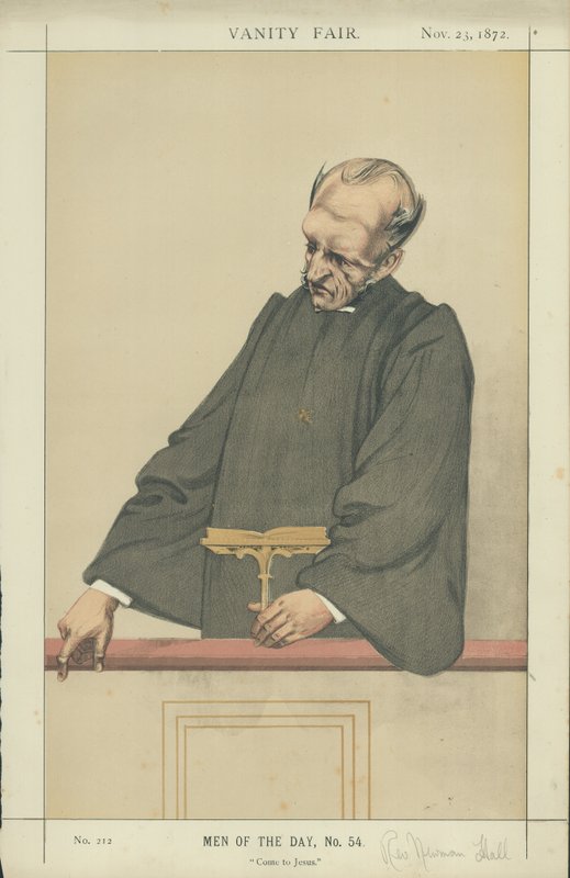 Il reverendo Newman Hall da Charles Auguste Loye