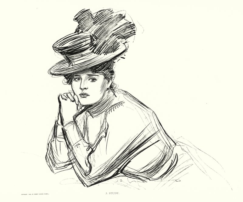 Uno studio da Charles Dana Gibson