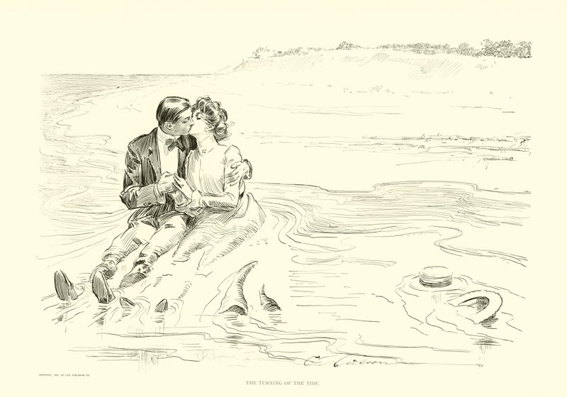 Il cambiamento della marea da Charles Dana Gibson