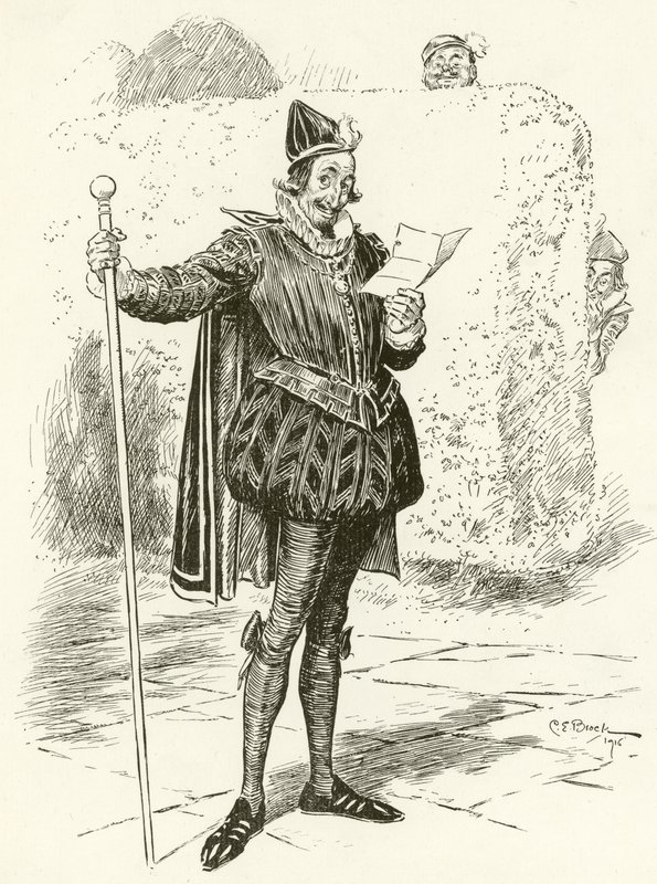 Malvolio da Charles Edmund Brock