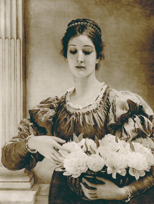 Peonie da Charles Edward (after) Perugini
