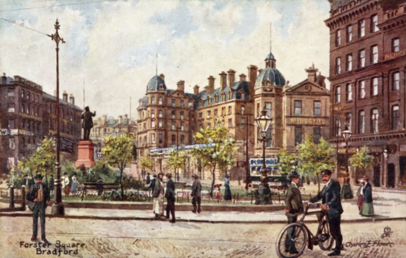 Piazza Forster, Bradford da Charles Edwin Flower