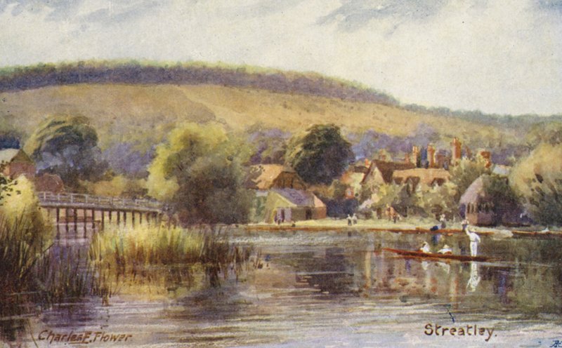 Fiume Tamigi: Streatley da Charles Edwin Flower