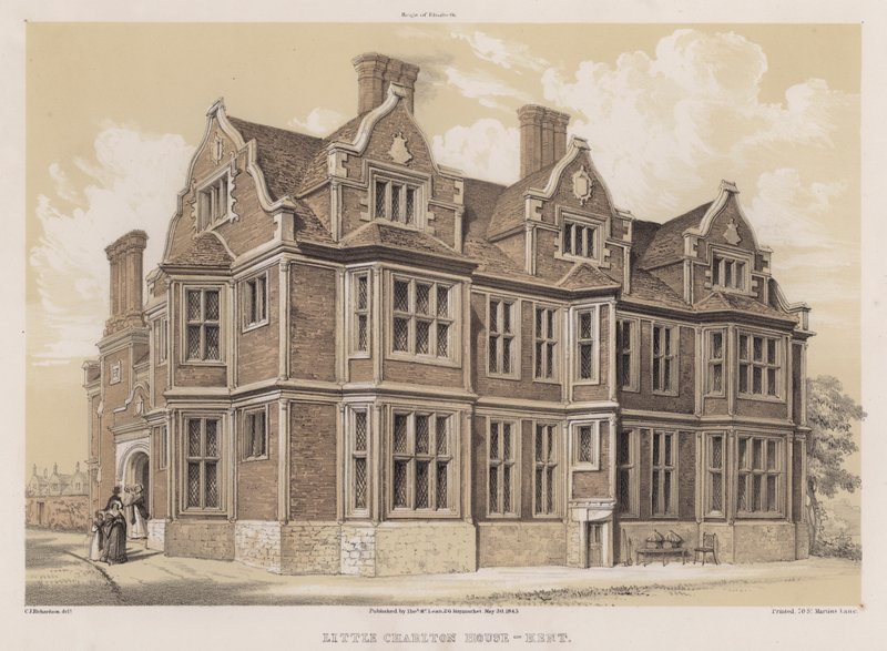 Little Charlton House, Kent da Charles James Richardson