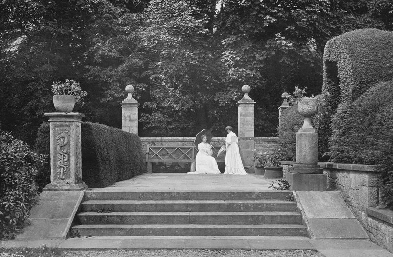 Una scala del giardino da Charles Latham