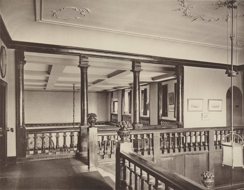 Castello di Farnham, Kent, il Pianerottolo della Scala da Charles Latham