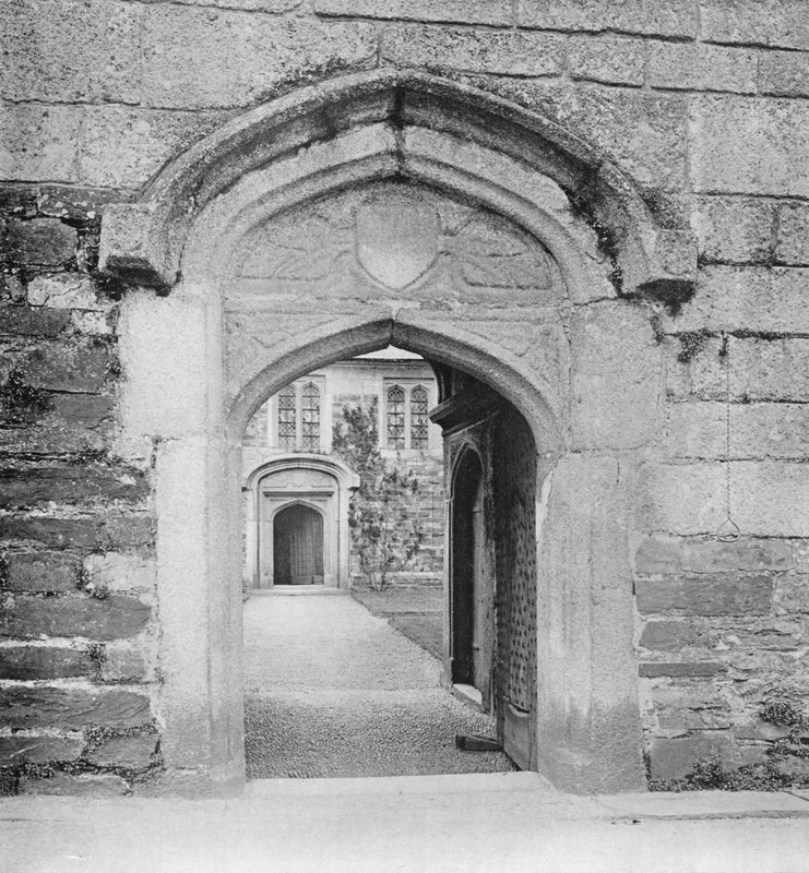 Porta di granito da Charles Latham