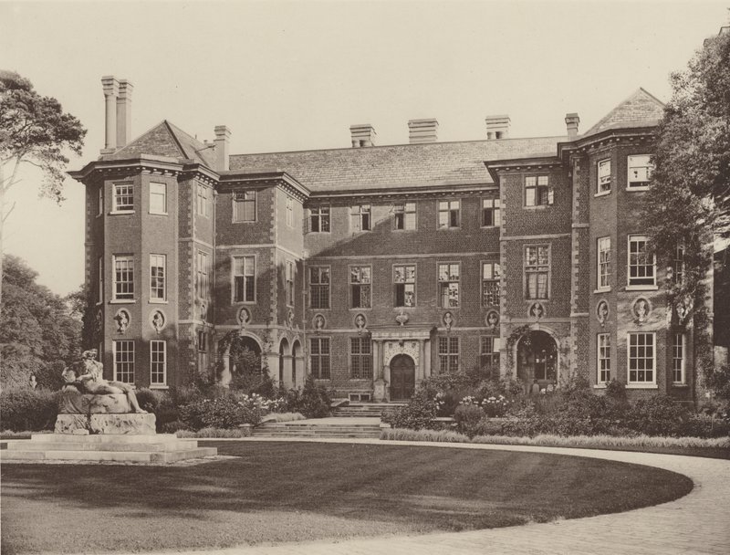 Ham House, Petersham, la Facciata d