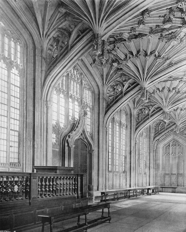Nella Vecchia Scuola di Divinità, Oxford da Charles Latham