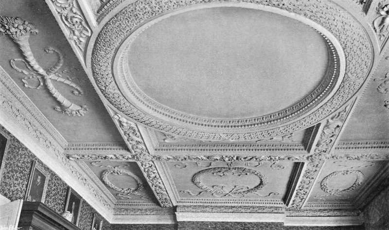 Il soffitto del salotto da Charles Latham