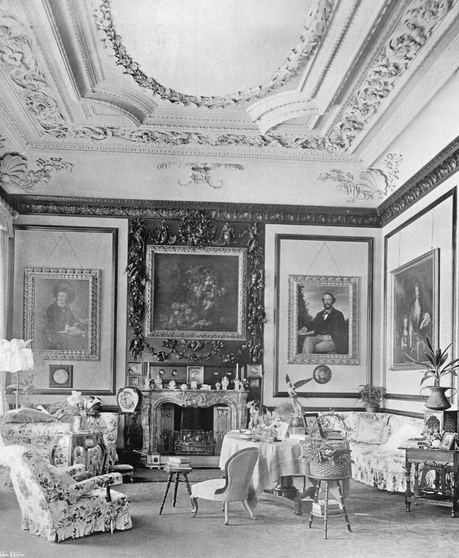 Il salotto da Charles Latham