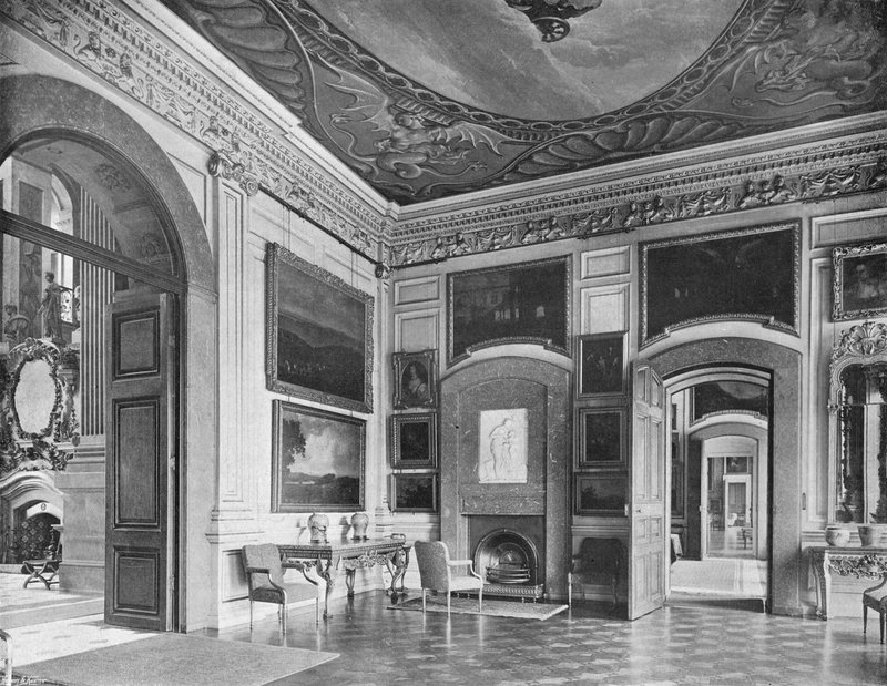La sala del giardino da Charles Latham