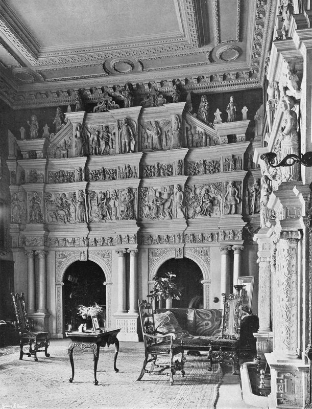 Il Paravento di Quercia nella Sala da Charles Latham