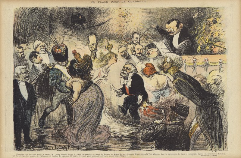 Illustrazione per Le Rire da Charles Leandre