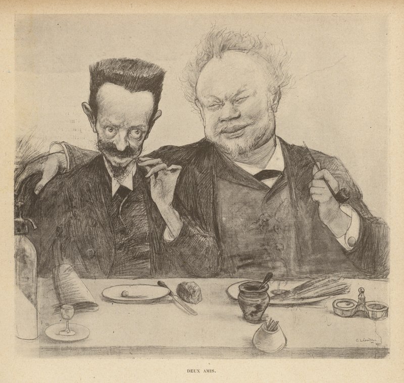 Due amici da Charles Leandre