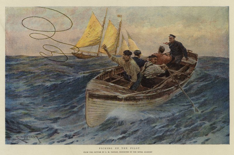 Raccogliere il Pilota (cromolito) da Charles Murray (after) Padday