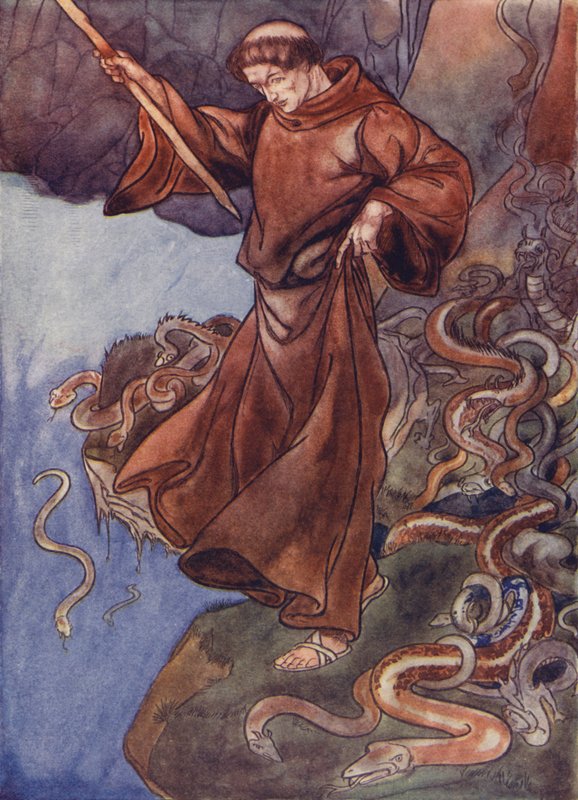 San Patrizio libera l