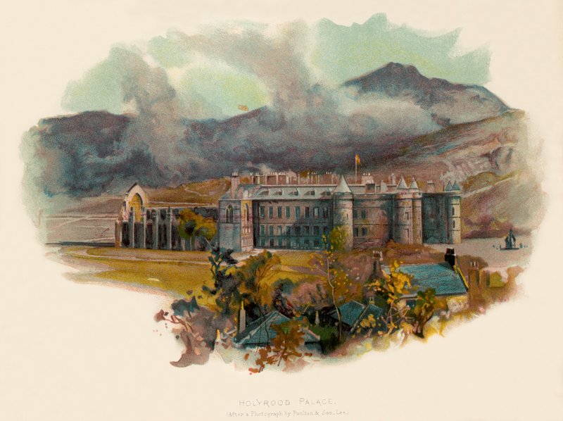 Palazzo di Holyrood da Charles Wilkinson