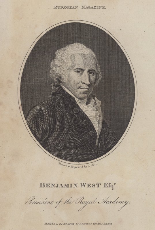 Benjamin West, artista anglo-americano da Christian Josi