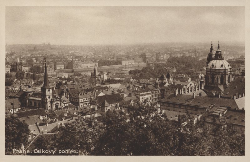 Veduta generale di Praga da Czech Photographer