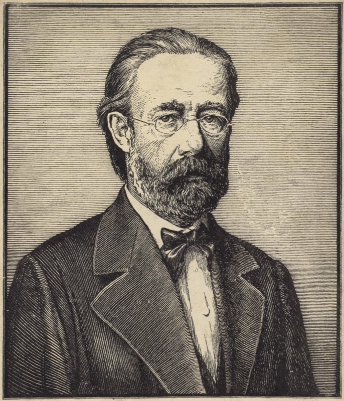 Ritratto di Bedřich Smetana da Czech School