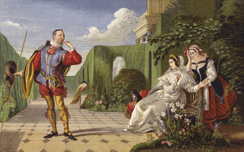 Malvolio e la Contessa da Daniel Maclise