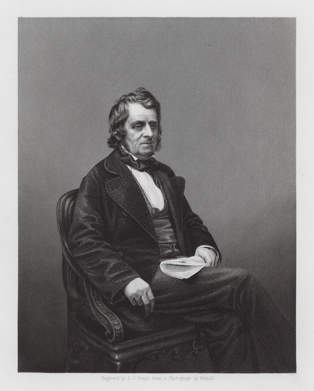 John Arthur Roebuck, politico britannico da Daniel John. Pound