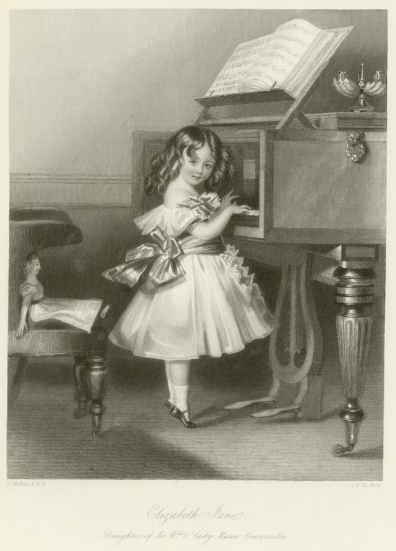 Lady Elizabeth Jane Somerville da Daniel Maclise