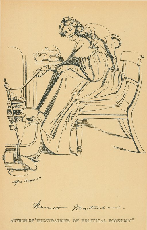 Miss Harriet Martineau da Daniel Maclise