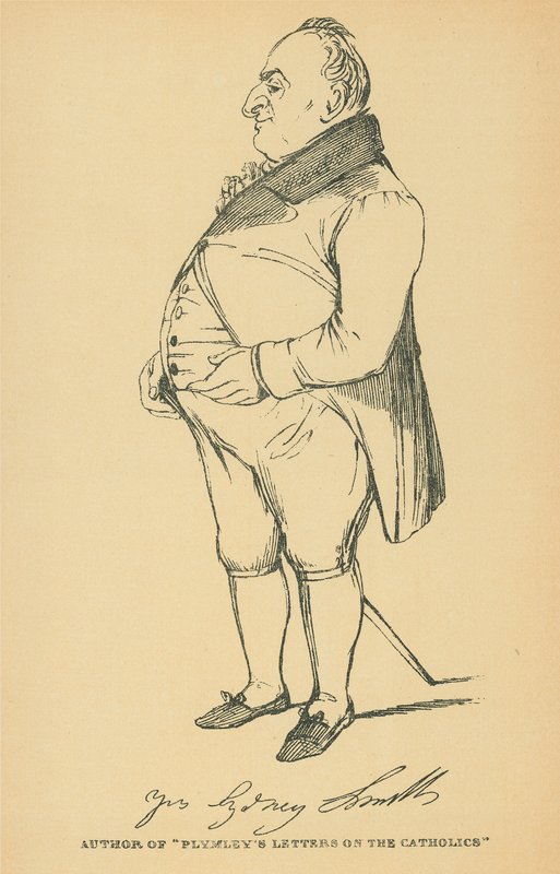 Rev Sydney Smith da Daniel Maclise