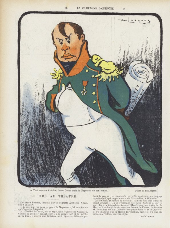 Illustrazione per Le Rire da Daniel de Losques