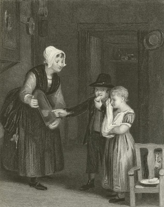 Il bambino sporco da David Wilkie