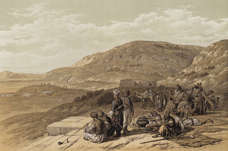 Pozzo di Giacobbe a Sichem da David (after) Roberts