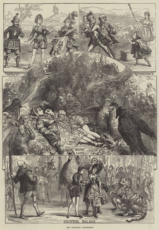 Le pantomime di Natale da David Henry Friston