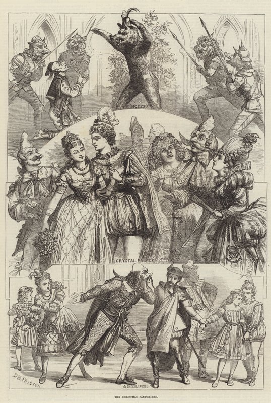 Le pantomime di Natale da David Henry Friston
