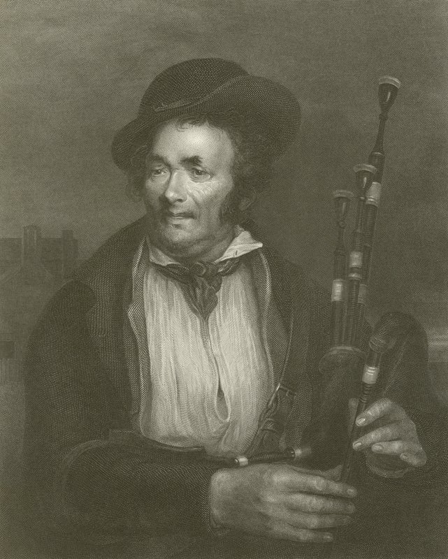 Il suonatore di cornamusa da David Wilkie