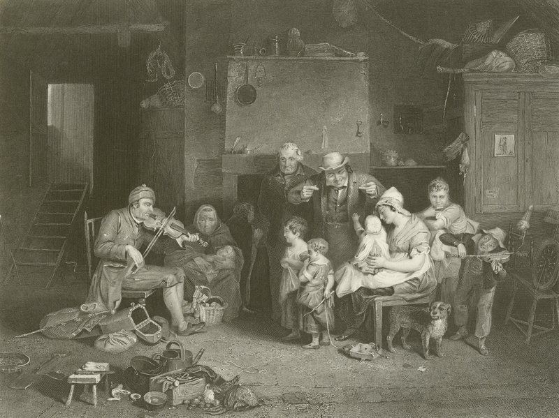 Il violinista cieco da David Wilkie