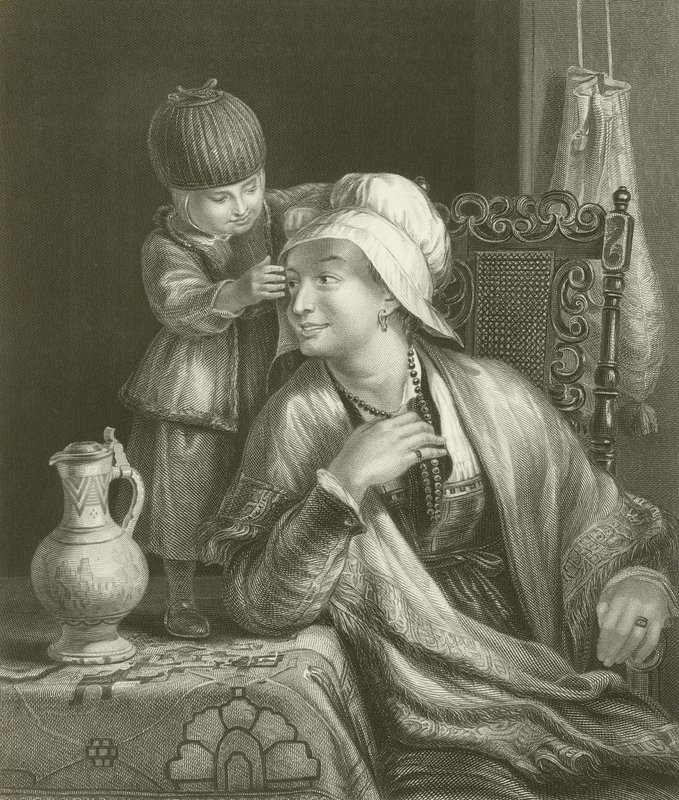 La Madre e il Bambino da David Wilkie