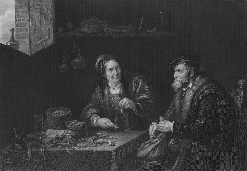 Gli avari da David the Younger after Teniers