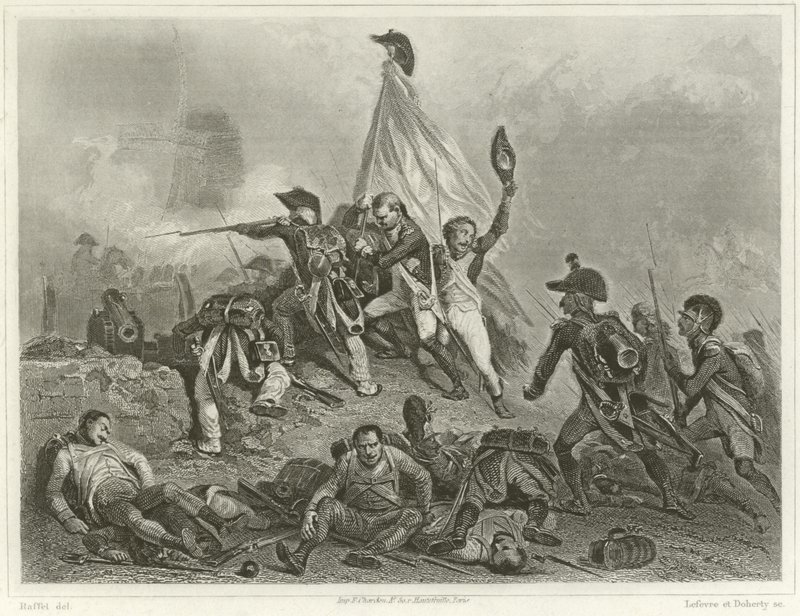 Battaglia di Jemappes da Denis Auguste Marie Raffet