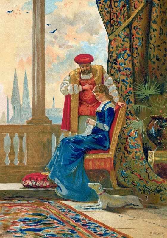 Re Enrico VIII e Anna Bolena da Dionisio Baixeras Verdaguer