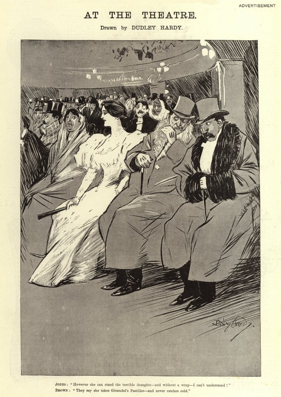 Pubblicità, Pastiglie Geraudel da Dudley Hardy