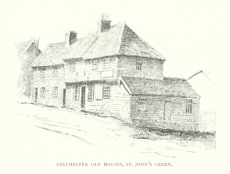 Vecchie case di Colchester, St John
