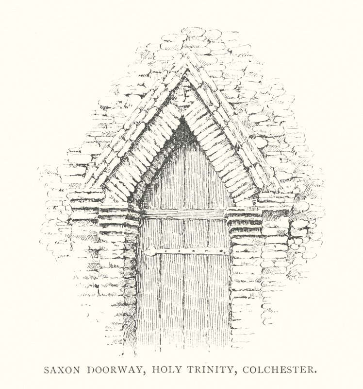 Portale sassone, Holy Trinity, Colchester da Duncan Moul