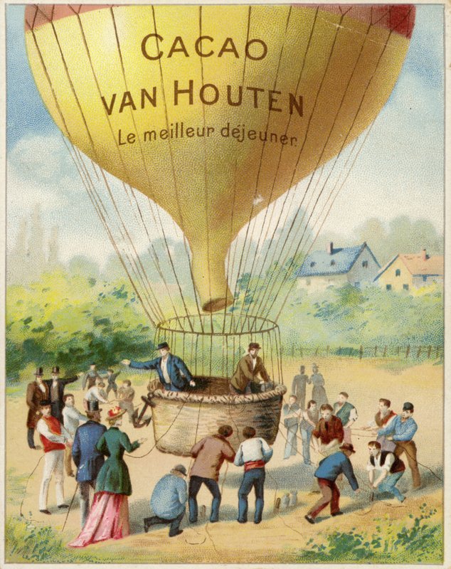 Mongolfiera pronta a salire da Dutch School