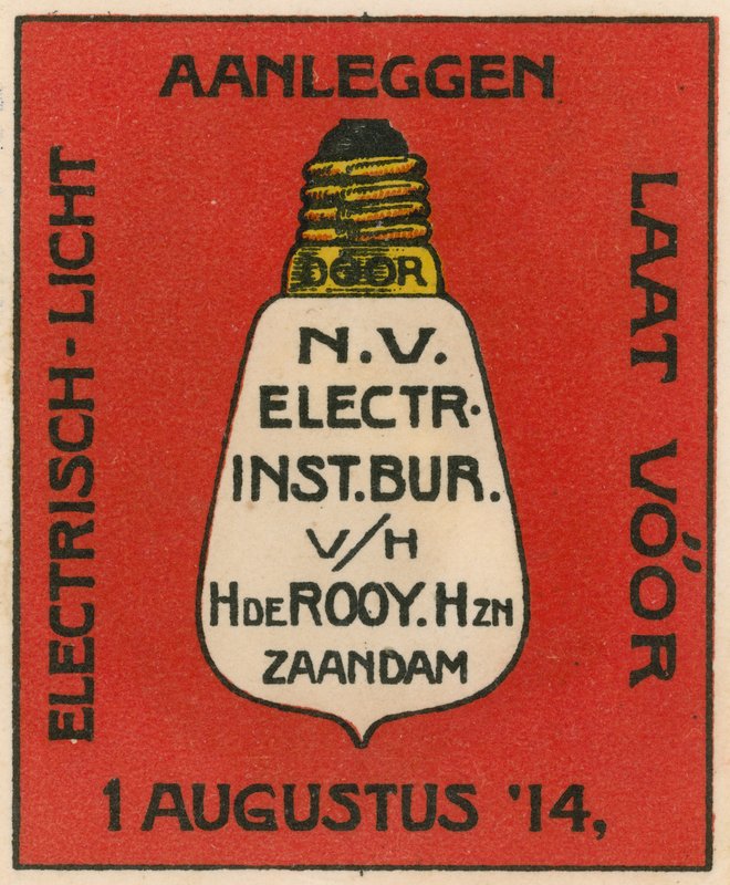 Illuminazione elettrica da Dutch School
