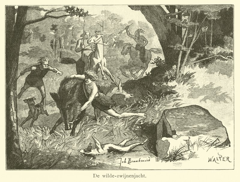 Caccia al cinghiale da Dutch School