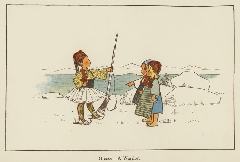 Grecia, un guerriero da Edith Farmiloe